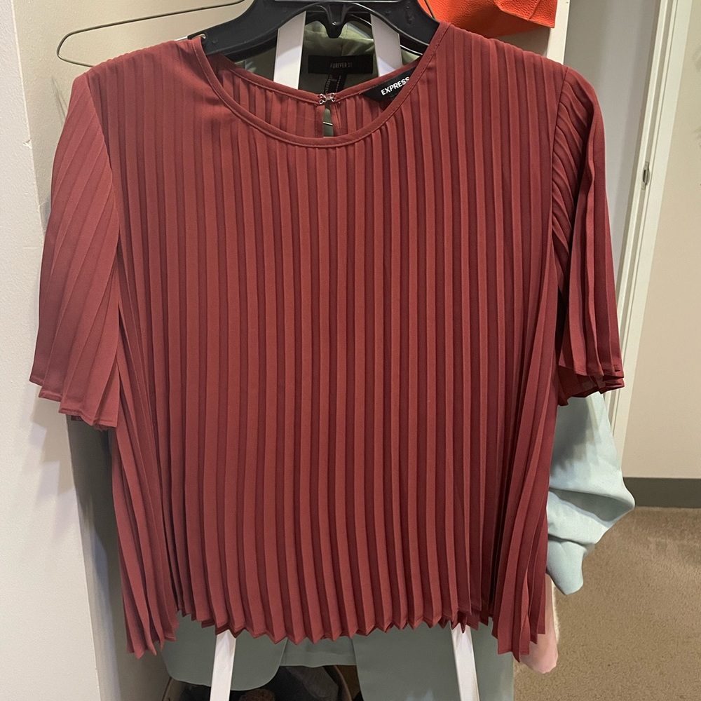 Pleated Blouse